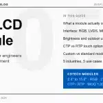 Módulo LCD TFT