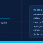 MIPI Display Module Guide: Interfaces, Specs, and Industrial Selection
